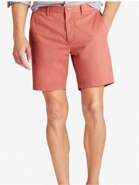 Bonobos Stretched Washed rich coral Shorts size 40 NWT